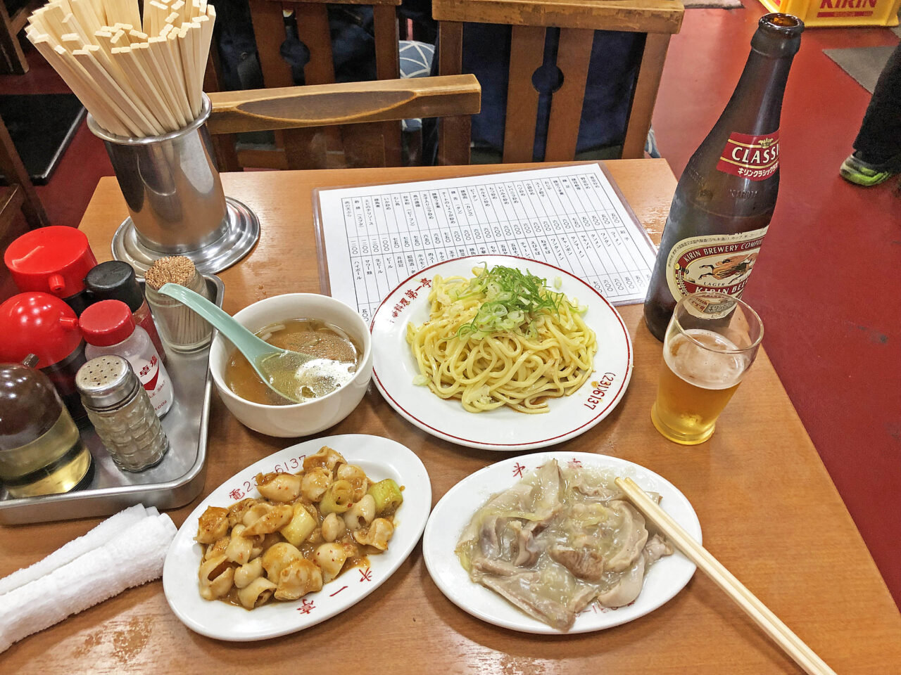 孤独のグルメの代表的な味：台湾料理　第一亭