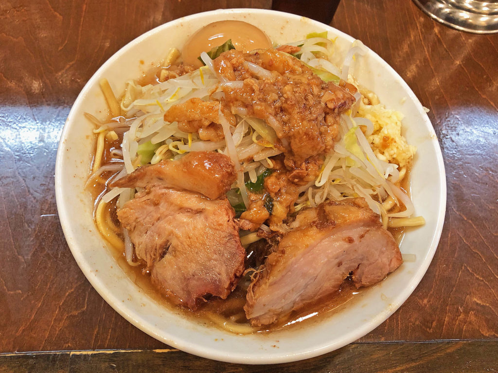 人気のG系は破壊力抜群!:麺屋 歩夢