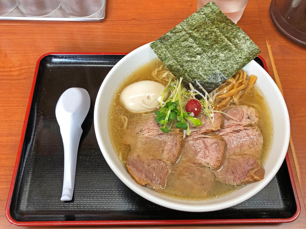2019年最後の一杯はレギュラー化した「しおらぁ麺」：肉煮干中華そば鈴木ラーメン店