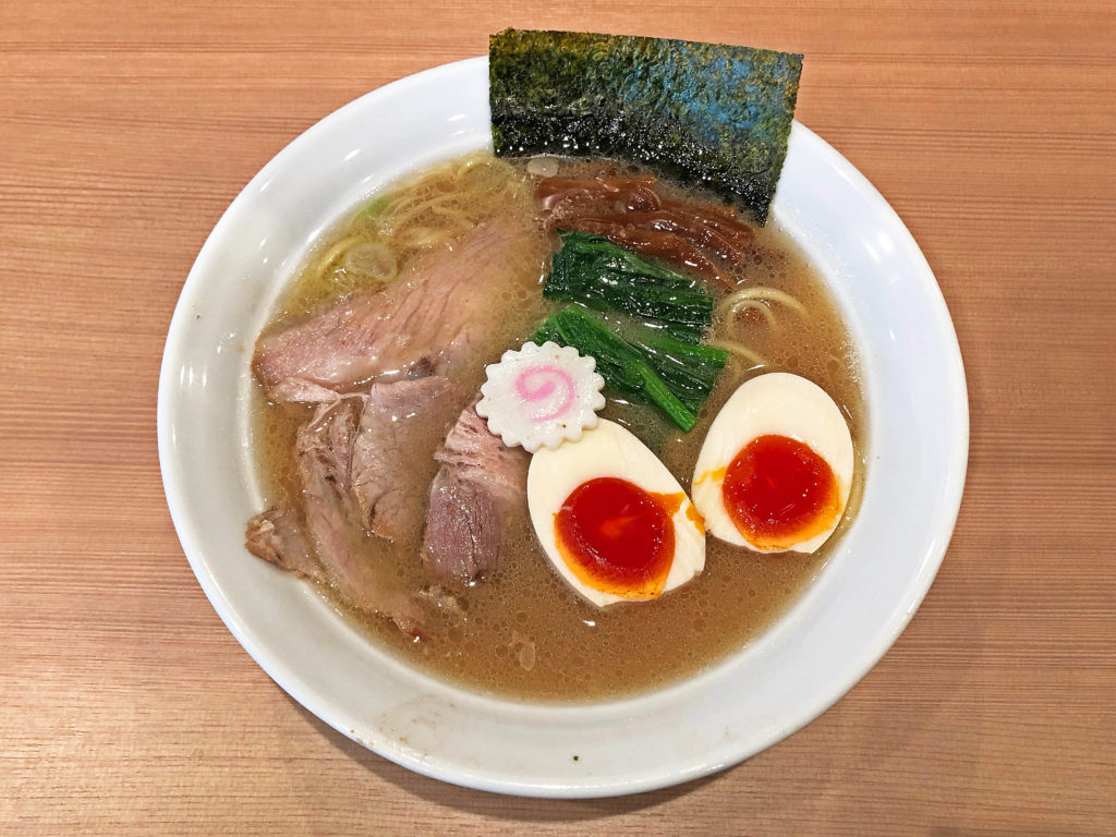 塩生姜スープが激ウマだった！：長岡食堂 Produced by ヌードルファクトリー
