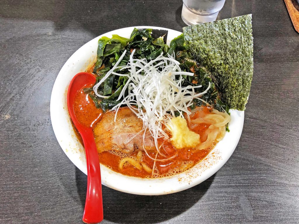 現行の「地獄ラーメン」は暫く提供中止:超純水彩麺 天国屋