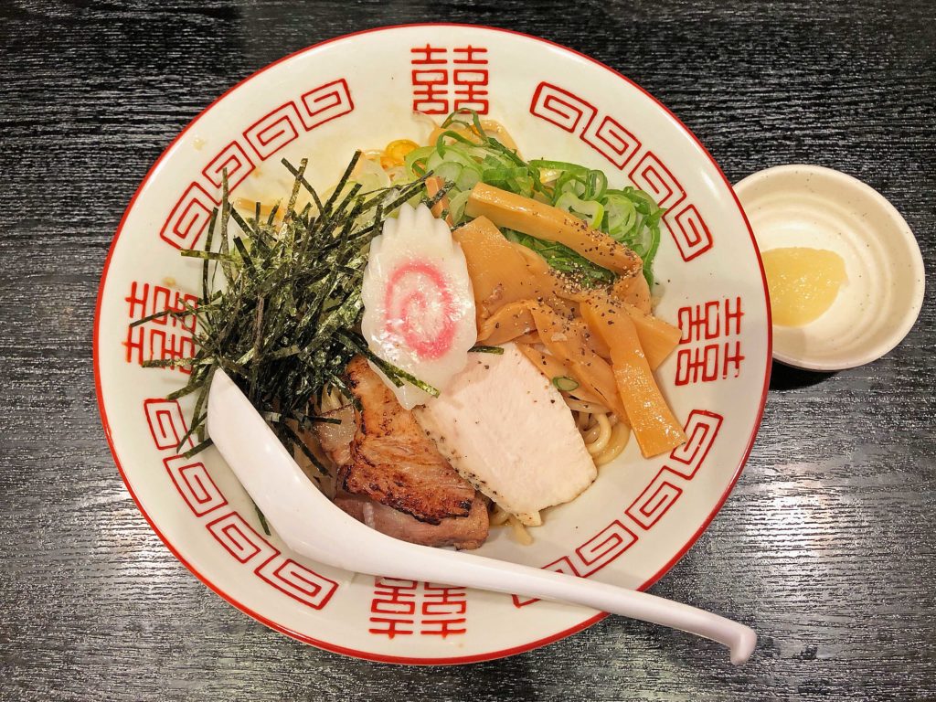 限定の「油そば」はちょっとピリ辛:麺屋 沼田