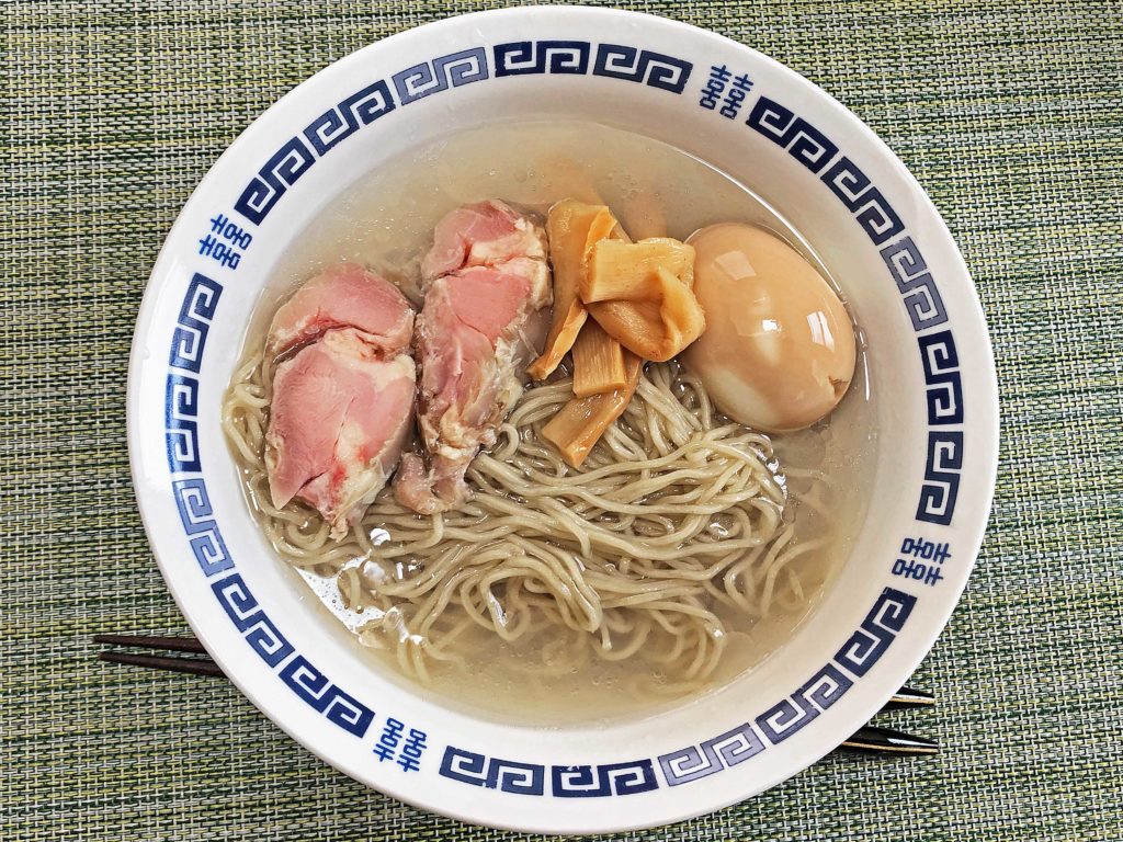 外出自粛で持ち帰りラーメン：冷でも温でもOK！天国屋さんの「浅蜊出汁麺」