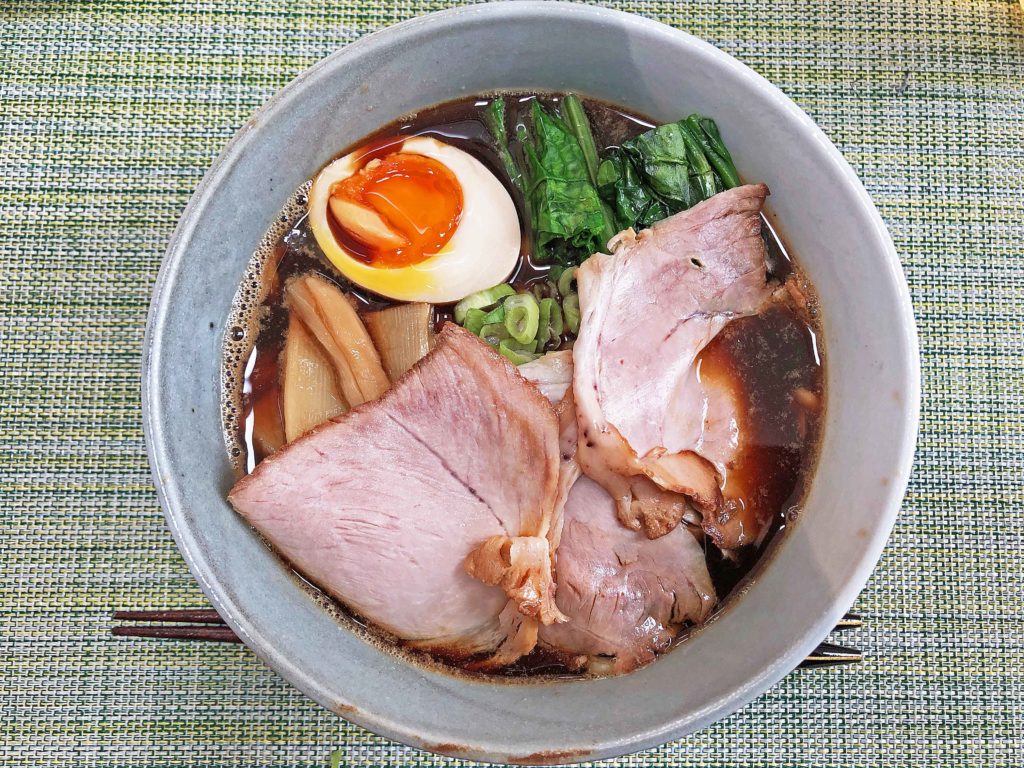 外出自粛でお取り寄せラーメン:長尾中華そば「津軽煮干BLACK」
