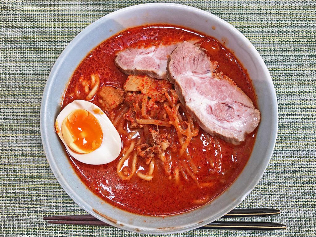 テイクアウト:蒙古タンメン中本の「蒙古タンメン」と「北極」