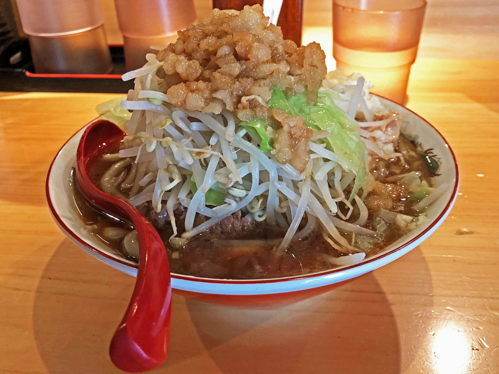 ラーメンも旨かった!:特選ラー油 肉そば 寅やの「寅や郎ラーメン」