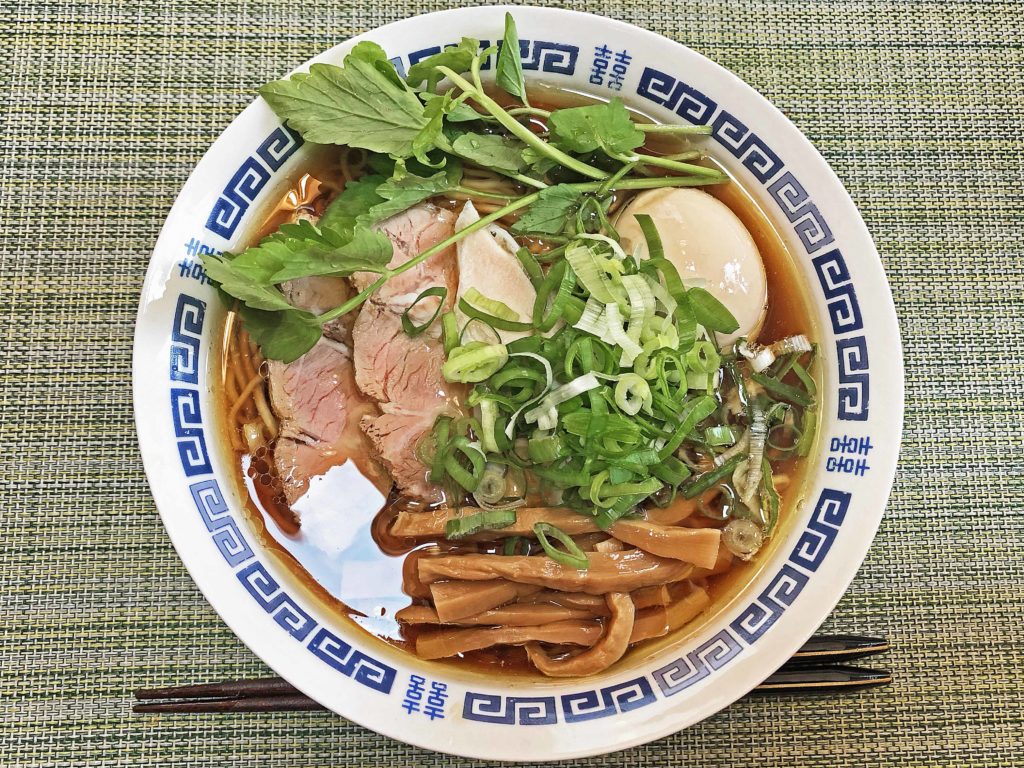 外出自粛でお家ラーメン:中華そば四つ葉の「四つ葉そば」
