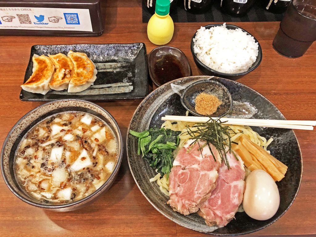 7月7日は七七家の日!:「横浜らーめん 七七家」の「塩つけ麺」