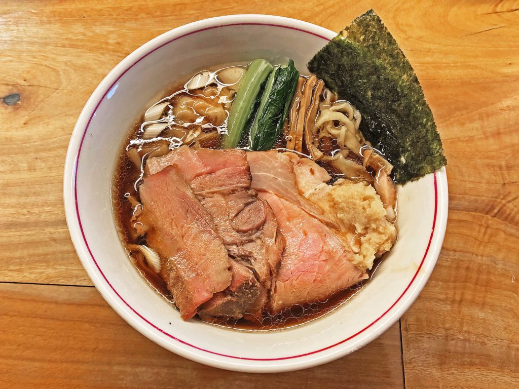 至高のワンタン麺「雲呑生姜中華」:町田 一番いちばん