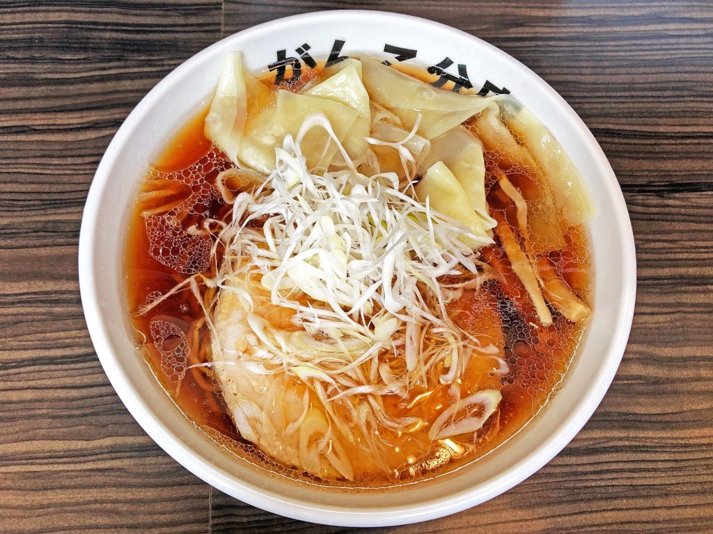 屋台味ラーメン和牛脂編+ワンタンが激ウマ!:元祖一条流総本家 相模原分店