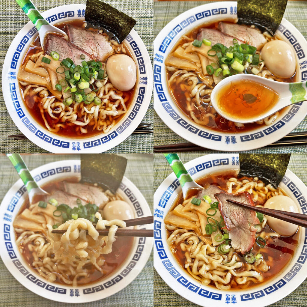 お取り寄せでお家ラーメン：とものもと「醤油らーめん」と「塩らーめん」