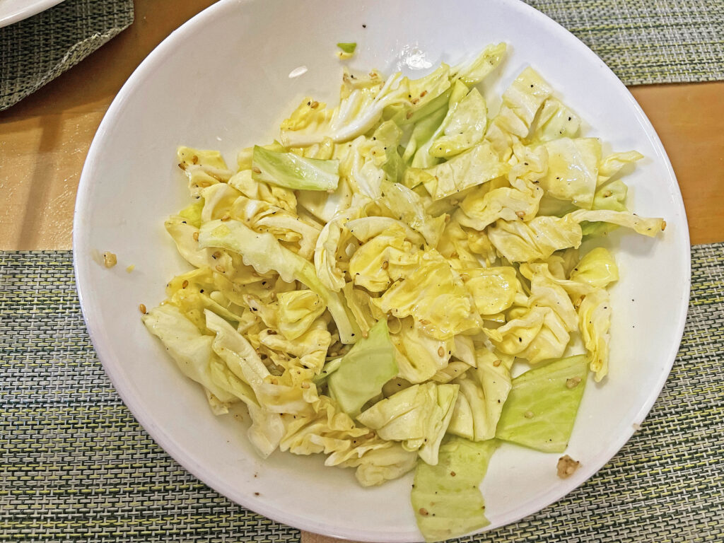 超簡単&スピーディー!◯角の「やみつきキャベツ」風旨塩キャベツ