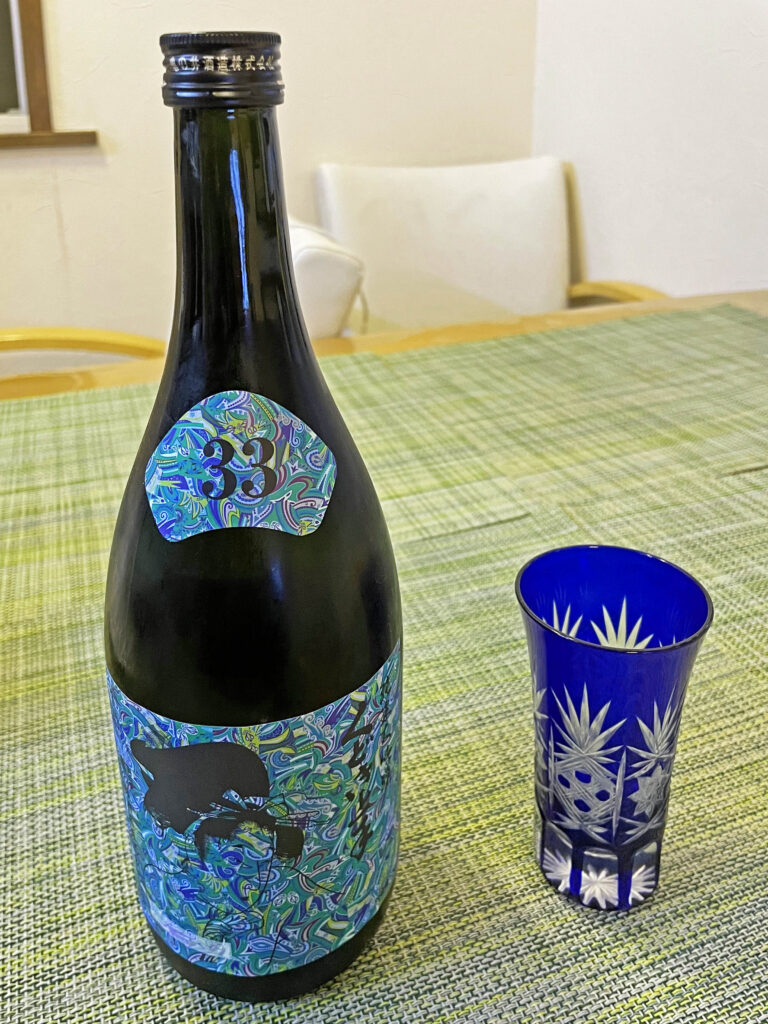 最近ハマっている日本酒の話：35.亀の井酒造 くどき上手 Ｊｒ.の愛山３３ 純米大吟醸