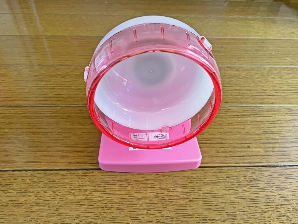 ハム公🐹（仮名）観察日記403：ハム公🐹(仮名)新しい廻し車