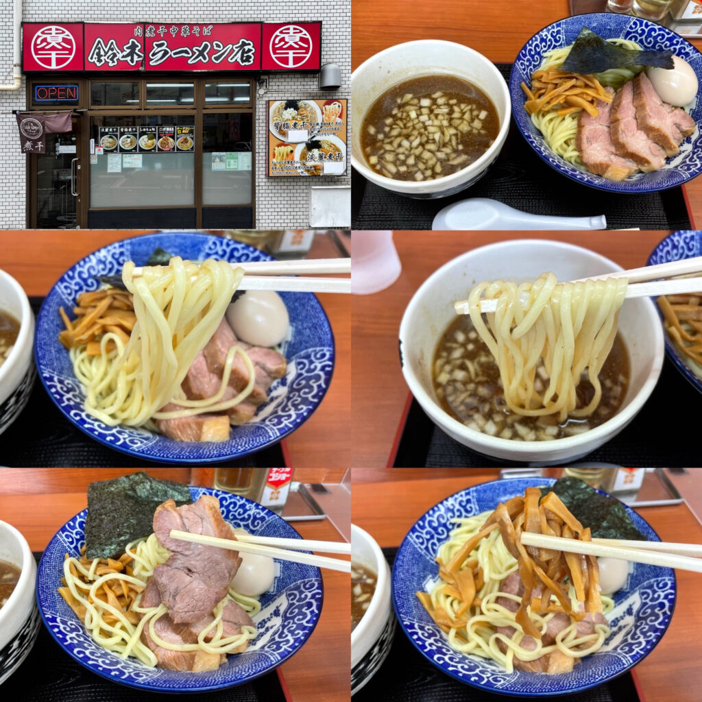 サッパリ系のつけ麺もイイ感じ!:肉煮干し中華そば 鈴木ラーメン店