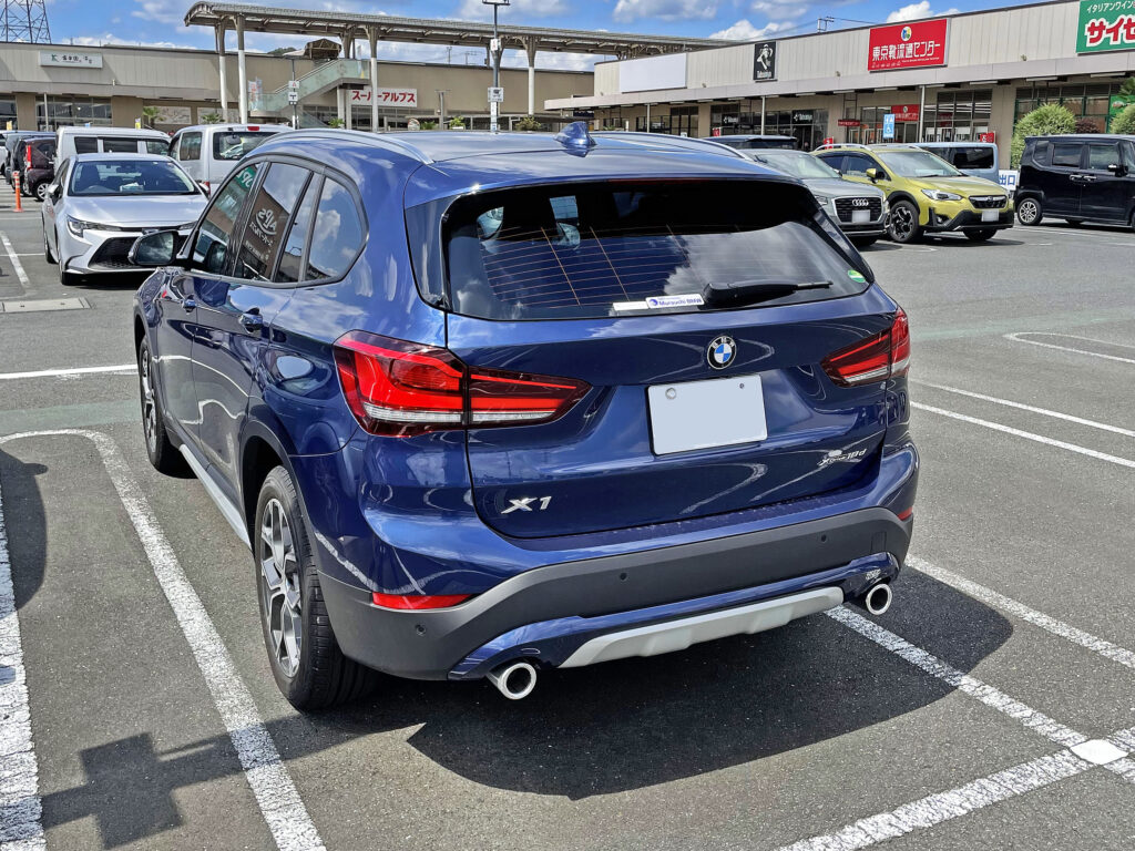 納車4ヶ月経過のBMW X1(F48)xDrive 18d xLineの○と✖️：その④