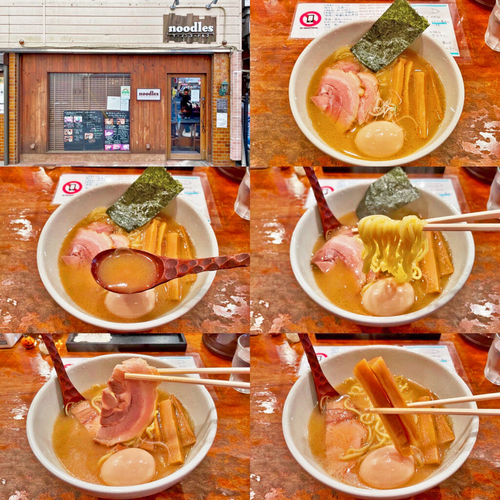 Wスープと自家製メンマが旨い！：町田　noodles