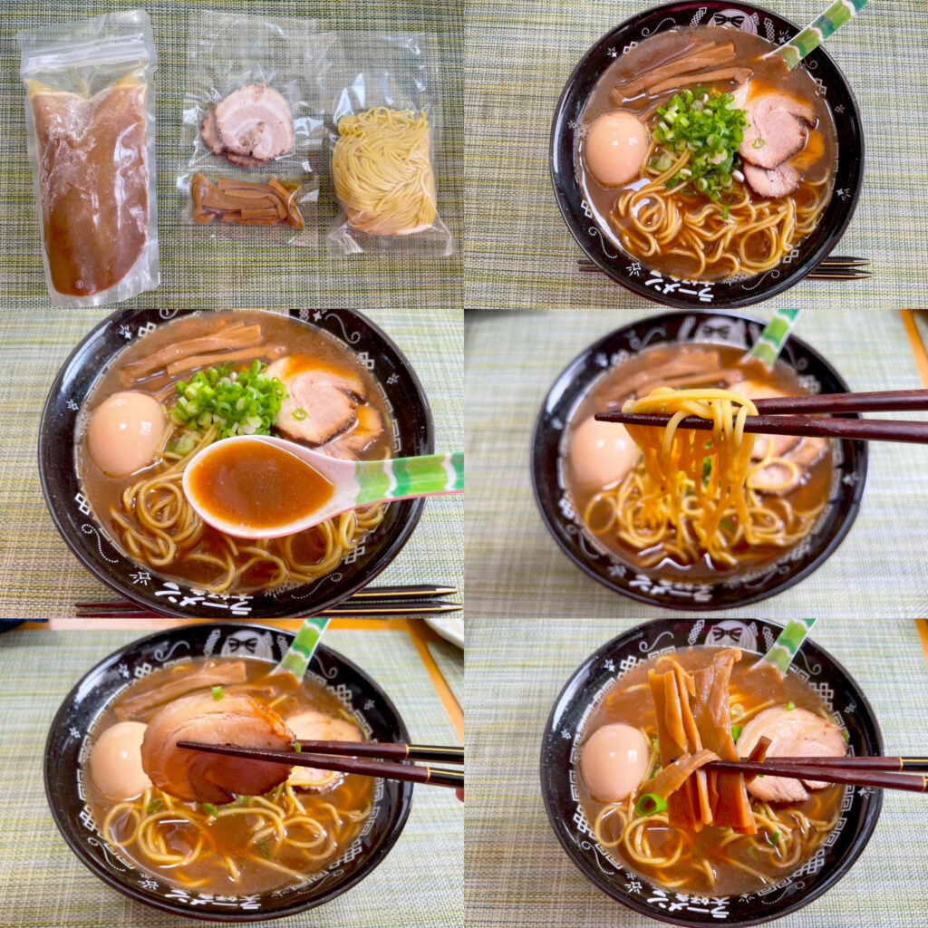 お取り寄せグルメ:たけちゃんにぼしらーめん@調布の「冷凍らぁ麺」
