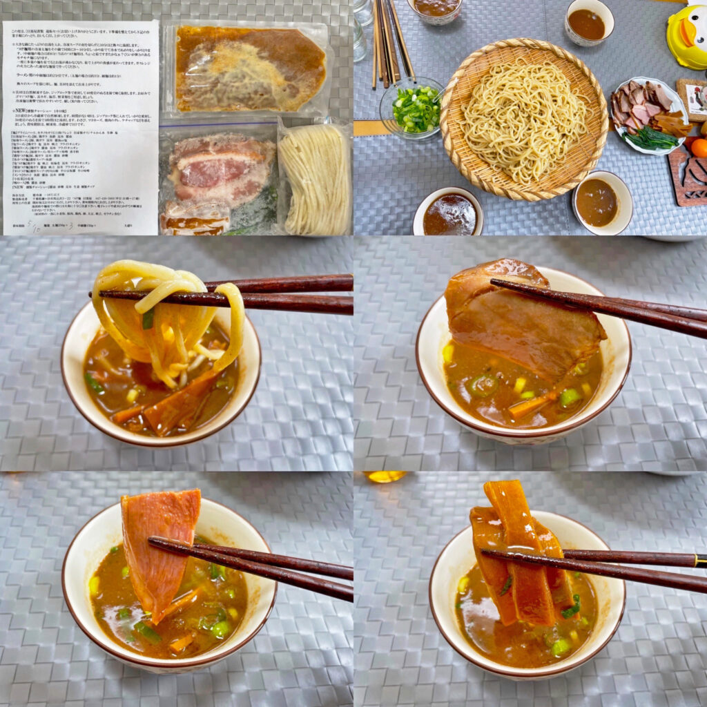 お取り寄せでお家ラーメン:つけ麺 目黒屋の「つけ麺 魚介スープ」