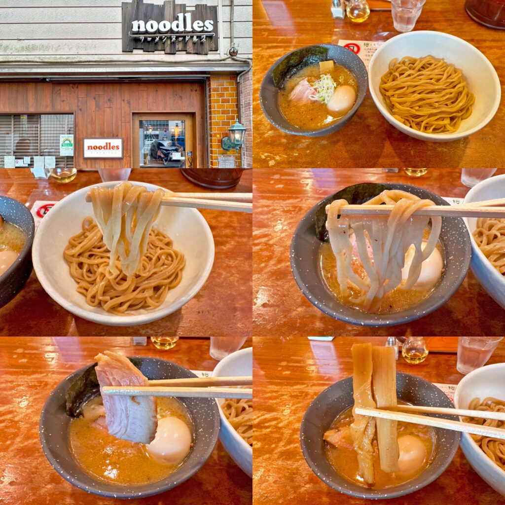 唯一無二のメンマと優しい味のスープ「noodles」の「つけ麺」