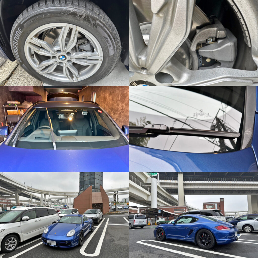 BMW X3の冬支度&プチモディファイと987ケイマンの虫干し