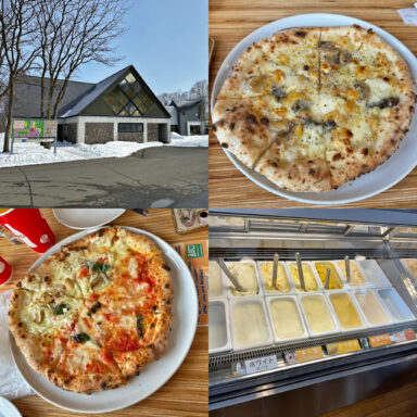 富良野「富良野チーズ工房 ピッツァ工房」の「マルゲリータ」と「ふらのチーズSP」
