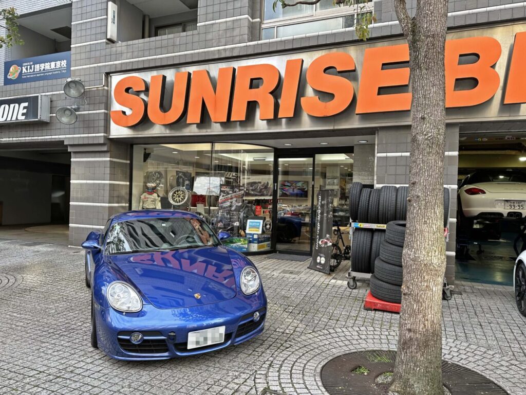 987ケイマンSの8回目の車検