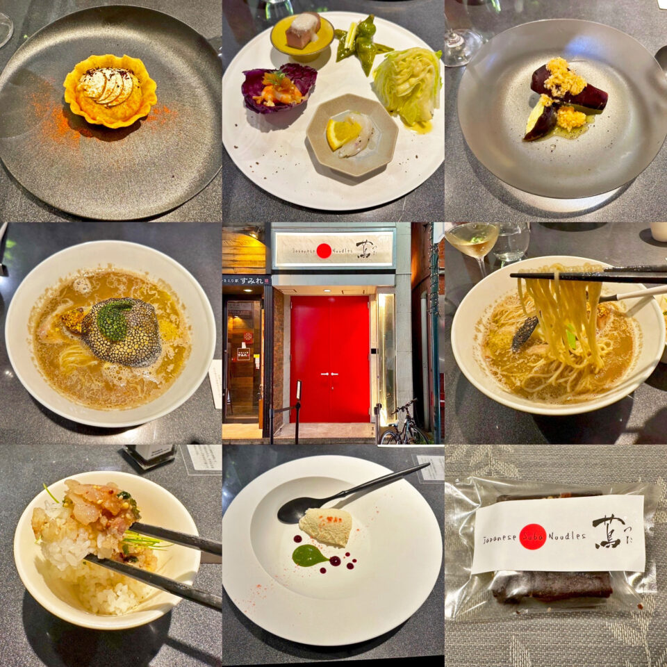 Japanese Soba Noodles蔦の会員制「夜蔦」の5月限定「Ash de 鯵 Soba」