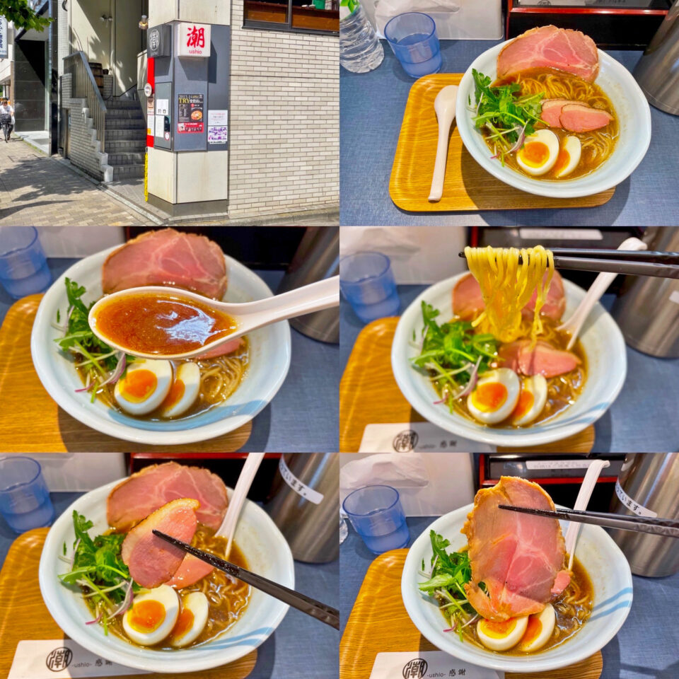 淡路町「麺巧 潮」の「にほんいち醤油そば」