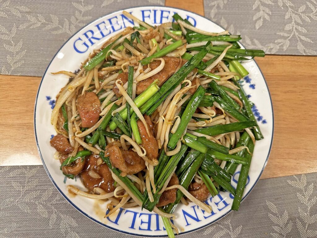 久々に「レバニラ炒め」を作ってみた