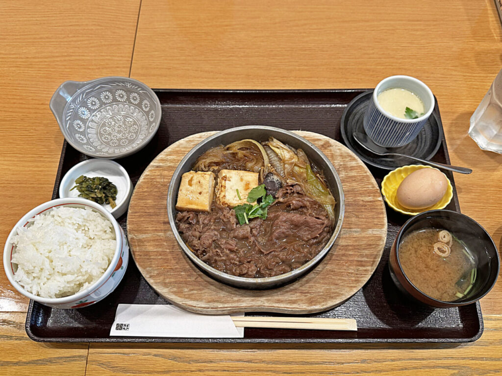 「スギモト本店 東京スカイツリータウン・ソラマチ店」のランチ限定「黒毛和牛 牛鍋御膳」