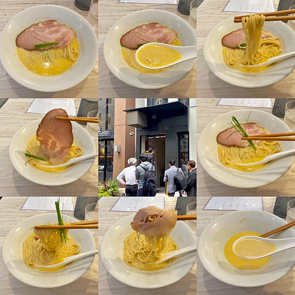 赤坂見附「左とう」の限定蕎麦「帆立バター蕎麦」