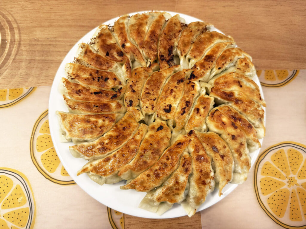 久々に「我が家流餃子」を作ってみた