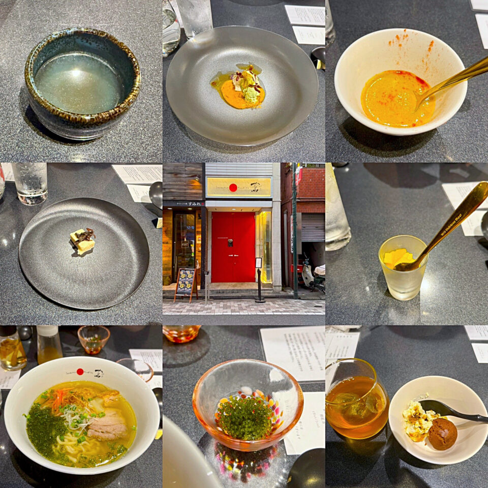 Japanese Soba Noodles蔦の会員制「夜蔦」の9月の限定ラーメン 「沖縄拉麺」のLimited Course