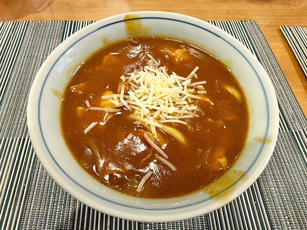 お手軽レシピ:カレーうどん