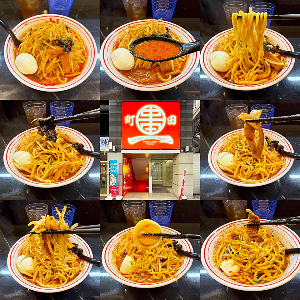 町田「蒙古タンメン中本町田店」の「北極の炎(辛さ2倍)」+「ゆで玉子スライス」