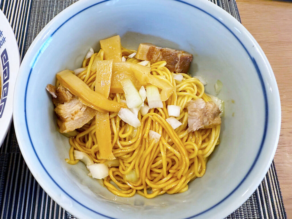 自作ラーメン：超簡単お手軽「油そば」