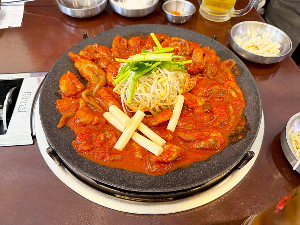 東新宿「チュクミドサ 新宿本店」の「オリジナルチュクミ」