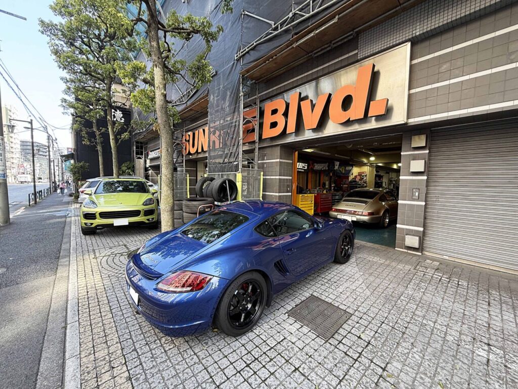 987ケイマンSの9回目の車検