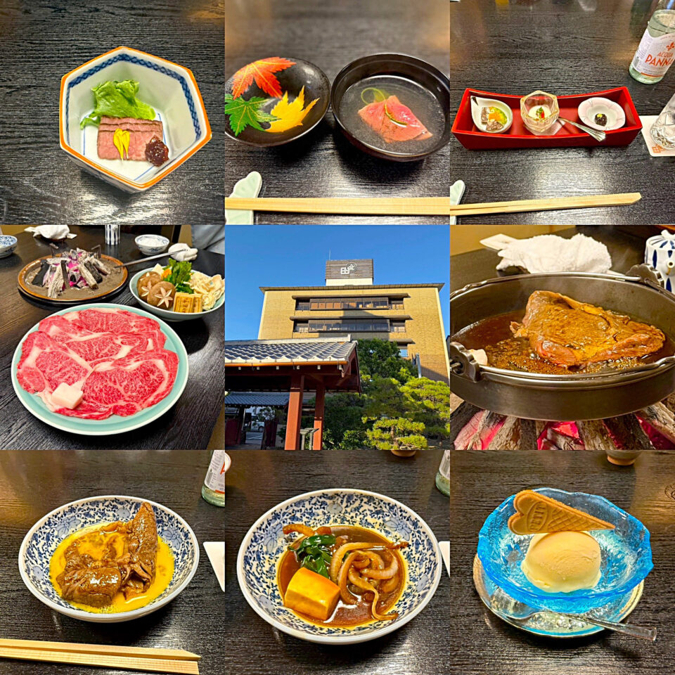 松阪「和田金」の「寿き焼きコース(松)」