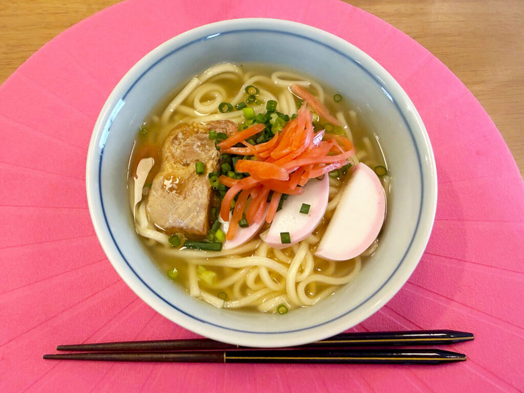 クッキング：Costcoの「沖縄そば」を作ってみた