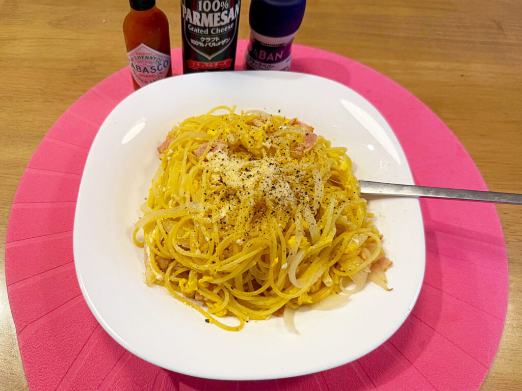 クッキング：鳥羽周作シェフの”地元の喫茶店のパスタ”「ベーたま」